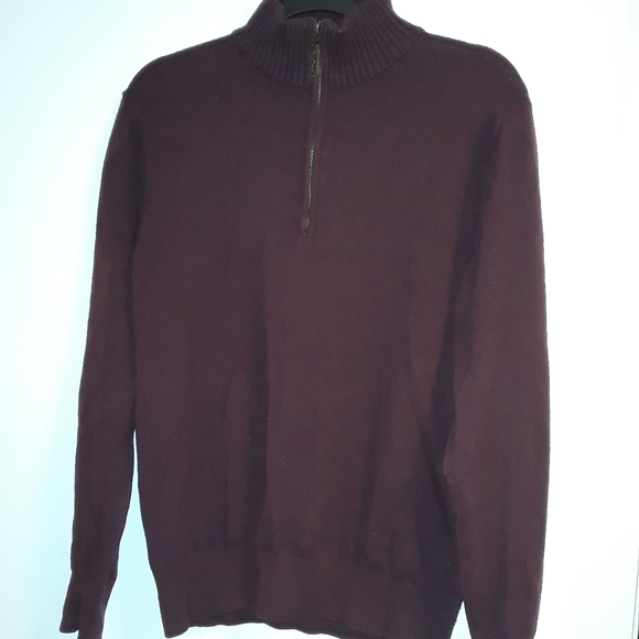 Eddie Bauer Long Sleeve Sweatshirt With Zip-Up N - Picture 3 of 7
